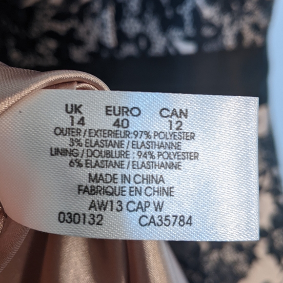 Faux Lace Detailed Dress - Picture 6 of 6